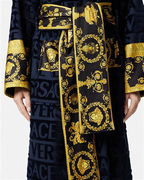 versace baroque bathrobe cheap|versace robes on sale.